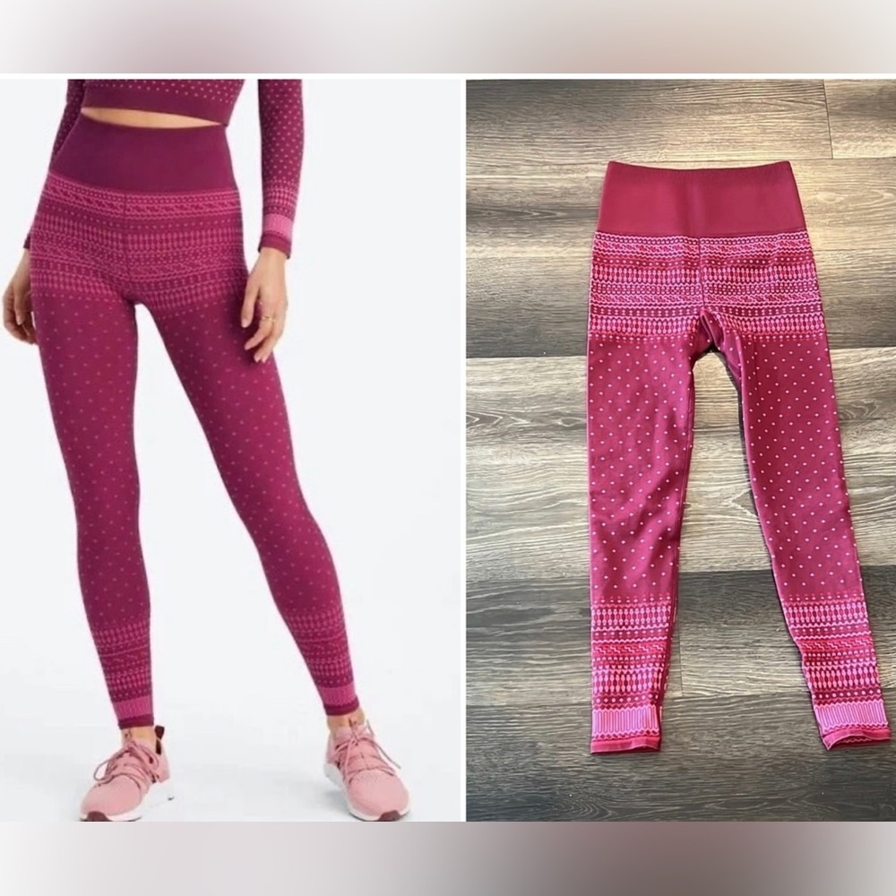 Fabletics High-Waisted Seamless Fair Isle Legging